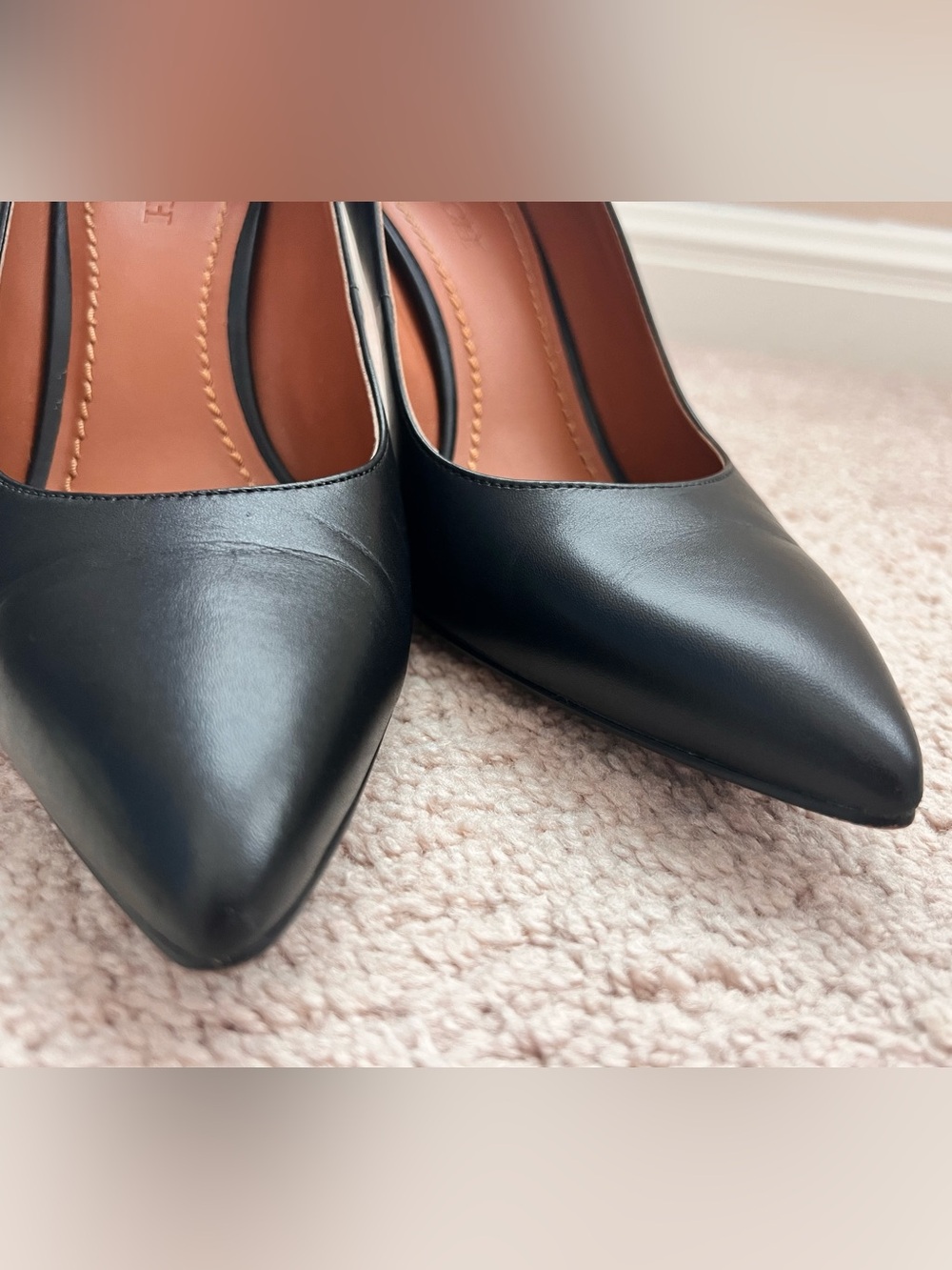 Coach Black Leather Heels - Picture 6 of 6